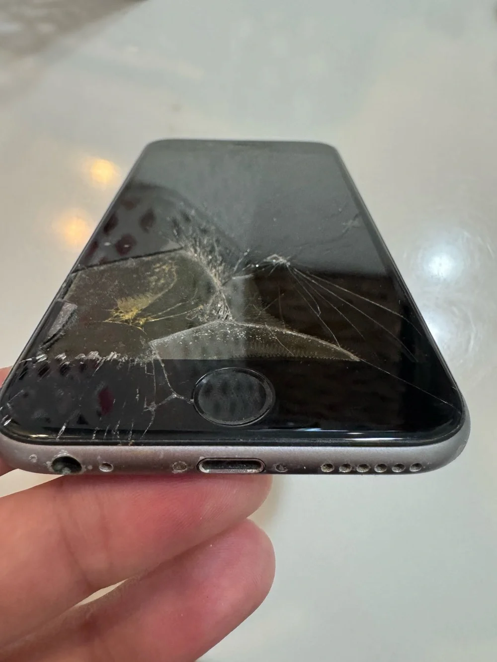 Apple iPhone Black 6S Damaged Parts Only AT&T 64G